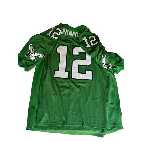 100% Authentic Randall Cunningham Mitchell & Ness 1992 Eagles Jersey Size 60 4XL - Picture 2 of 16